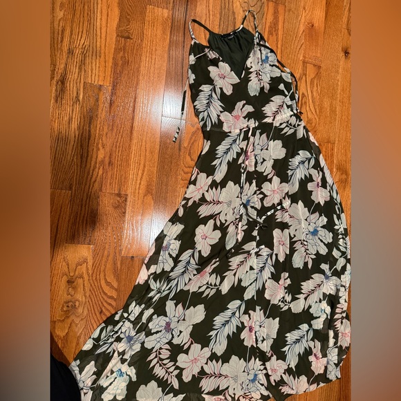 Sanctuary Green Floral Maxi Dress - Picture 6 of 8